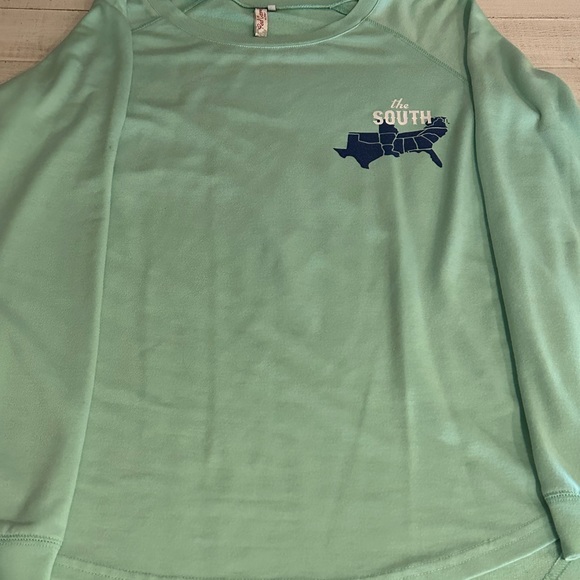 Teal Tee - Long Sleeve - Picture 1 of 3